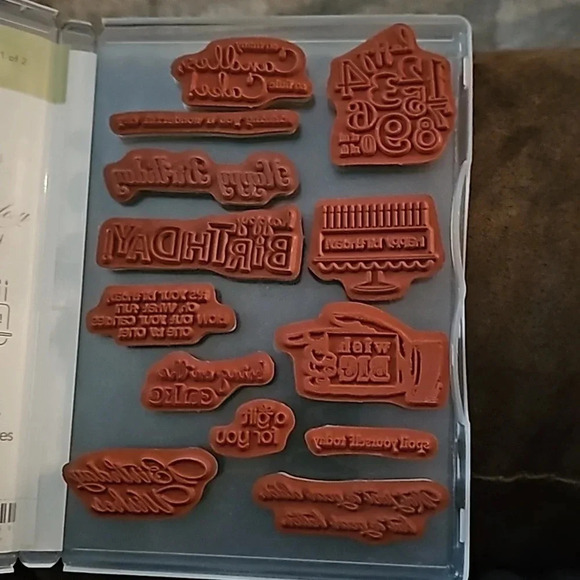 Stampin’ Up! Retired Stamp Set - Bring on the Cake - Picture 2 of 2